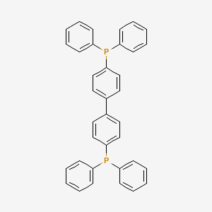 molecular formula C36H28P2 B2511093 4,4'-Bis(diphenylphosphanyl)-1,1'-biphenyl CAS No. 4129-44-6