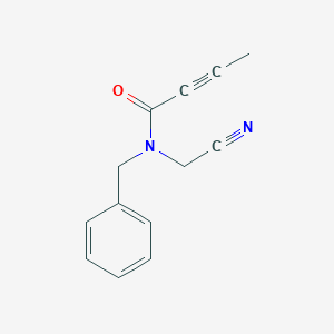 N-Benzyl-N-(cyanomethyl)but-2-ynamide