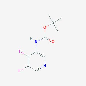 molecular formula C10H12FIN2O2 B2511146 Tert-butyl (5-fluoro-4-iodopyridin-3-yl)carbamate CAS No. 1773562-84-7