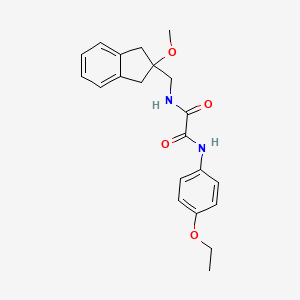 N1-(4-ethoxyphenyl)-N2-((2-methoxy-2,3-dihydro-1H-inden-2-yl)methyl)oxalamide