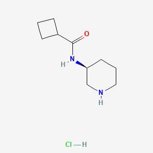 (S)-N-(Piperidin-3-yl)cyclobutanecarboxamide hydrochloride
