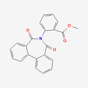 methyl 2-(5,7-dioxo-5,7-dihydro-6H-dibenzo[c,e]azepin-6-yl)benzoate