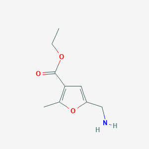 B2511458 Ethyl 5-(aminomethyl)-2-methylfuran-3-carboxylate CAS No. 2248321-28-8