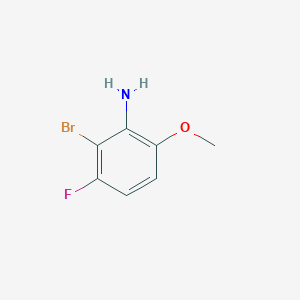 molecular formula C7H7BrFNO B2511626 2-Bromo-3-fluoro-6-methoxyaniline CAS No. 1698500-38-7
