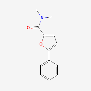 molecular formula C13H13NO2 B2511734 N,N-dimethyl-5-phenylfuran-2-carboxamide CAS No. 1823253-94-6