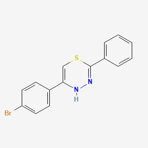 5-(4-bromophenyl)-2-phenyl-4H-1,3,4-thiadiazine