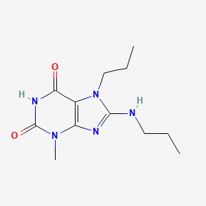 3-methyl-7-propyl-8-(propylamino)-1H-purine-2,6(3H,7H)-dione
