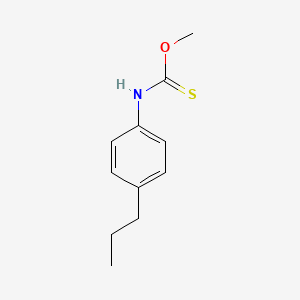 O-methyl N-(4-propylphenyl)carbamothioate