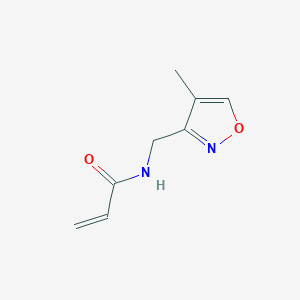 N-[(4-Methyl-1,2-oxazol-3-yl)methyl]prop-2-enamide