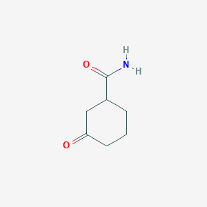 3-Oxocyclohexane-1-carboxamide