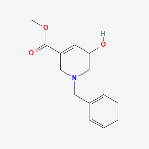 Methyl 1-benzyl-5-hydroxy-1,2,5,6-tetrahydropyridine-3-carboxylate