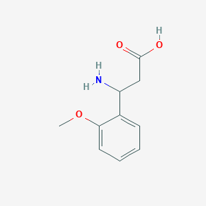 molecular formula C10H13NO3 B025120 3-氨基-3-(2-甲氧基苯基)丙酸 CAS No. 103095-63-2