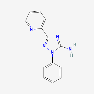 2-Phenyl-5-pyridin-2-yl-1,2,4-triazol-3-amine