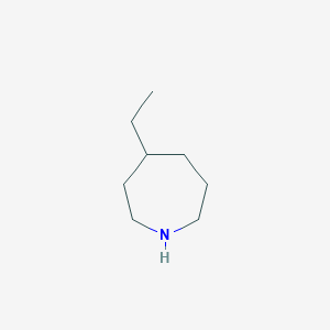 molecular formula C8H17N B2512419 4-Ethylazepane CAS No. 55573-43-8