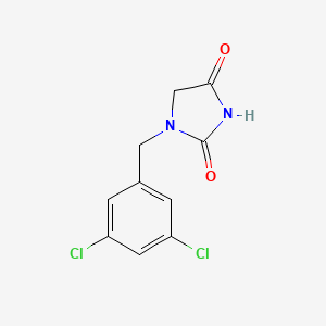 1-[(3,5-Dichlorophenyl)methyl]imidazolidine-2,4-dione