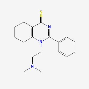 1-(2-(dimethylamino)ethyl)-2-phenyl-5,6,7,8-tetrahydroquinazoline-4(1H)-thione