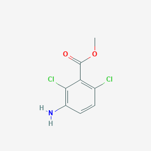 molecular formula C8H7Cl2NO2 B2512957 Methyl 3-amino-2,6-dichlorobenzoate CAS No. 1340366-65-5