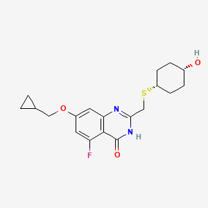 molecular formula C19H23FN2O3S B2513032 RBN012759 