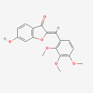 molecular formula C18H16O6 B2513065 MAO-B-IN-8 