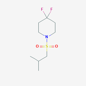 4,4-Difluoro-1-(isobutylsulfonyl)piperidine