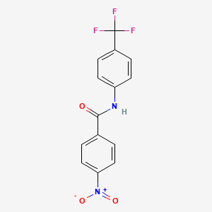 4-nitro-N-[4-(trifluoromethyl)phenyl]benzamide