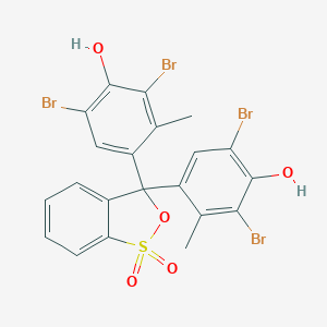 molecular formula C21H14Br4O5S B025135 Bromocresol green CAS No. 76-60-8