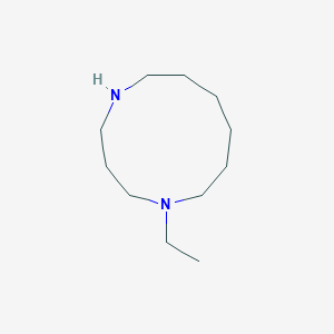molecular formula C11H24N2 B2513558 1-Ethyl-1,5-diazacycloundecane CAS No. 2138366-28-4
