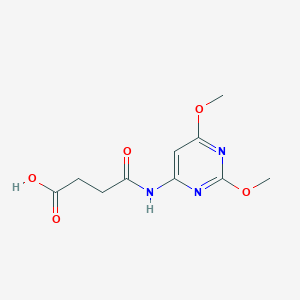 N-(2,6-Dimethoxy-pyrimidin-4-yl)-succinamic acid