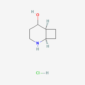 (1R,6S)-2-Azabicyclo[4.2.0]octan-5-ol;hydrochloride