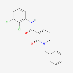 1-benzyl-N-(2,3-dichlorophenyl)-2-oxo-1,2-dihydropyridine-3-carboxamide