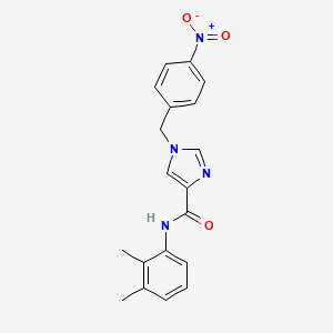 N-(2,3-dimethylphenyl)-1-(4-nitrobenzyl)-1H-imidazole-4-carboxamide