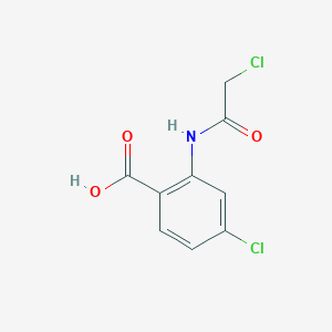 4-Chloro-2-(2-chloroacetamido)benzoic acid