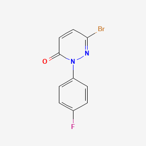 6-Bromo-2-(4-fluorophenyl)pyridazin-3(2H)-one
