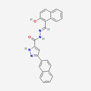molecular formula C25H18N4O2 B2513624 SKI-I CAS No. 1310363-55-3