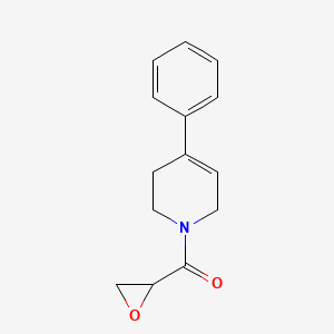 Oxiran-2-yl-(4-phenyl-3,6-dihydro-2H-pyridin-1-yl)methanone