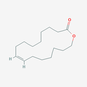 molecular formula C16H28O2 B025137 氧杂环十七烯-10-烯-2-酮 CAS No. 28645-51-4