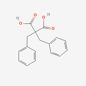 molecular formula C17H16O4 B2513878 Dibenzylmalonic acid CAS No. 4372-32-1