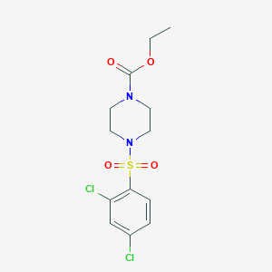 Ethyl 4-(2,4-dichlorophenyl)sulfonylpiperazine-1-carboxylate