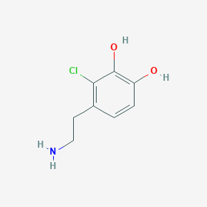 molecular formula C8H10ClNO2 B025140 2-Chlorodopamine CAS No. 102851-70-7