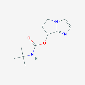 6,7-Dihydro-5H-pyrrolo[1,2-a]imidazol-7-yl tert-butylcarbamate