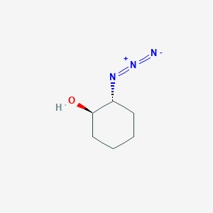 molecular formula C6H11N3O B2514236 (1R,2R)-2-azidocyclohexan-1-ol CAS No. 10027-78-8; 110716-78-4