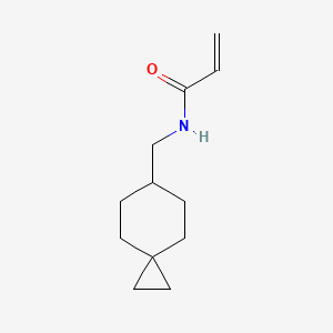 N-(Spiro[2.5]octan-6-ylmethyl)prop-2-enamide