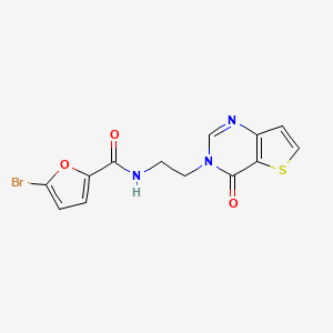 5-bromo-N-(2-(4-oxothieno[3,2-d]pyrimidin-3(4H)-yl)ethyl)furan-2-carboxamide