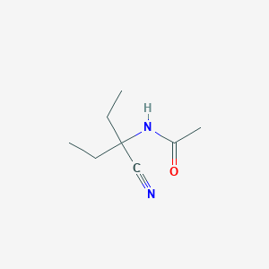 N-(3-cyanopentan-3-yl)acetamide