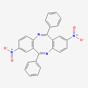 B2514287 2,8-Dinitro-6,12-diphenyldibenzo[b,f][1,5]diazocine CAS No. 5688-65-3