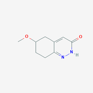 6-Methoxy-5,6,7,8-tetrahydro-2H-cinnolin-3-one