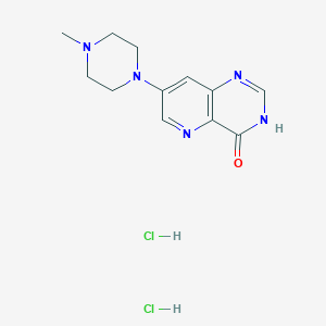 7-(4-Methylpiperazin-1-yl)-3H-pyrido[3,2-d]pyrimidin-4-one;dihydrochloride