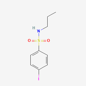 molecular formula C9H12INO2S B2514383 4-iodo-N-propylbenzenesulfonamide CAS No. 403793-14-6