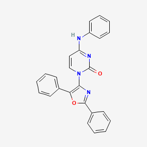 1-(2,5-diphenyloxazol-4-yl)-4-(phenylamino)pyrimidin-2(1H)-one