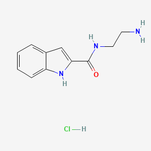 N-(2-Aminoethyl)-1H-indole-2-carboxamide;hydrochloride